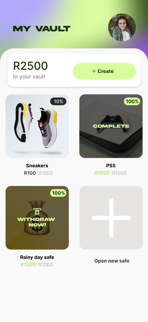 Sundae product screen